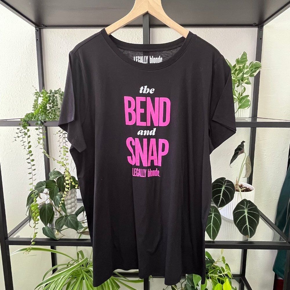 New Torrid Legally Blonde Bend & Snap Graphic Tee Shirt - Size 2X